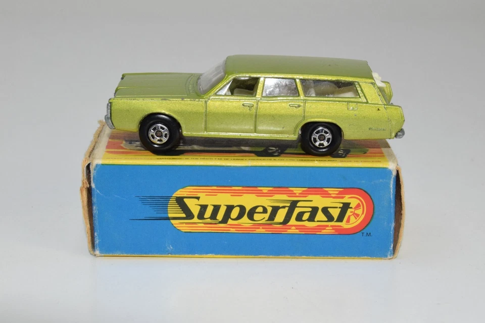 B8 1:60 3INCH 3 INCH MATCHBOX SUPERFAST 73 MERCURY COMMUTER NMIB - Photo 2/4
