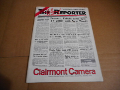 SEPT 16 1986 Hollywood Reporter movie Magazine - BBC - STAND BY ME