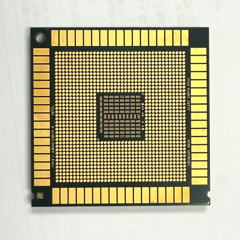 Procesador de servidor Intel Itanium 9340 SLC39 CPU 1,60 GHz 2 MB recuperación dorada Foto 2 de 2