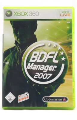 BDFL Manager 2007 (Microsoft Xbox 360) Spiel in OVP - SEHR GUT