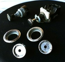 1960's BUICK OLDSMOBILE 98, DASHBOARD SWITCH ASSEMBLY LOT. WIPERS / HEADLIGHTS