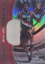 2017-2018 Panini Totally Certified Basketball Caleb Swanigan Fabric Of The Game