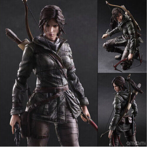 Figurine Articulée Play Arts Square Enix LARA CROFT TOMB RAIDER 26cm PVC