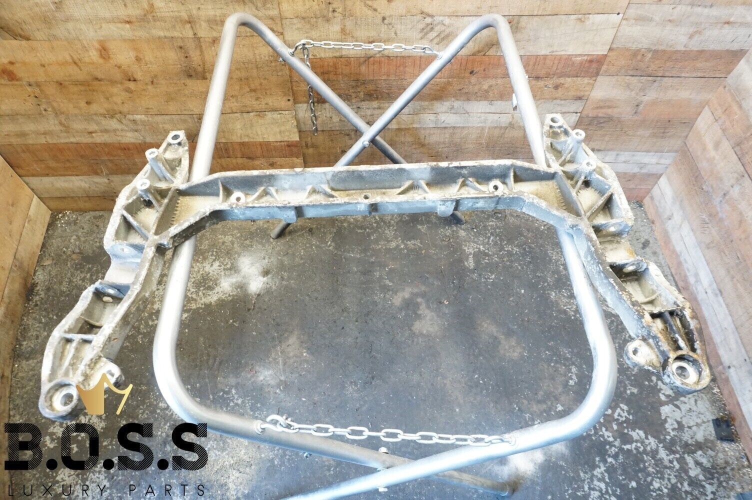 97-04 PORSCHE BOXSTER 986 FRONT SUSPENSION SUBFRAME CROSSMEMBER CRADLE OEM
