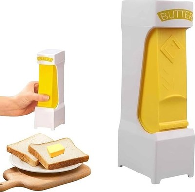 Portable Kitchen Hack One Click Butter Cutter with Stainless Steel Blade