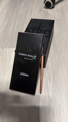 Samsung Galaxy Note 20 Ultra SM-N985F/DS 256G DUAL SIM Unlocked SMARTPHONE GOLD