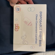 Disposable Baby Bibs 20 Count