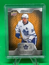 Auston Matthews Oak Parallel /349 2023-24 Engrained Toronto Maple Leafs #62