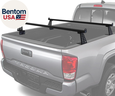 #ad Adjustable 65.4”Heavy Duty Truck Bed Rack Cross Bars（2Pcs） for Mid Size Trucks w $297.28