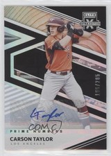 2020 Elite Extra Edition Prime Numbers A Signatures /205 Carson Taylor Auto 1p5