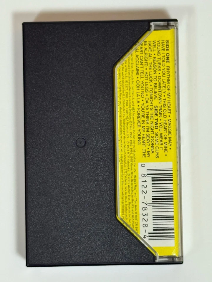 The Very Best of Rod Stewart Cassette Tape 2001 Maggie May Forever Young Hits - Image 2 of 4