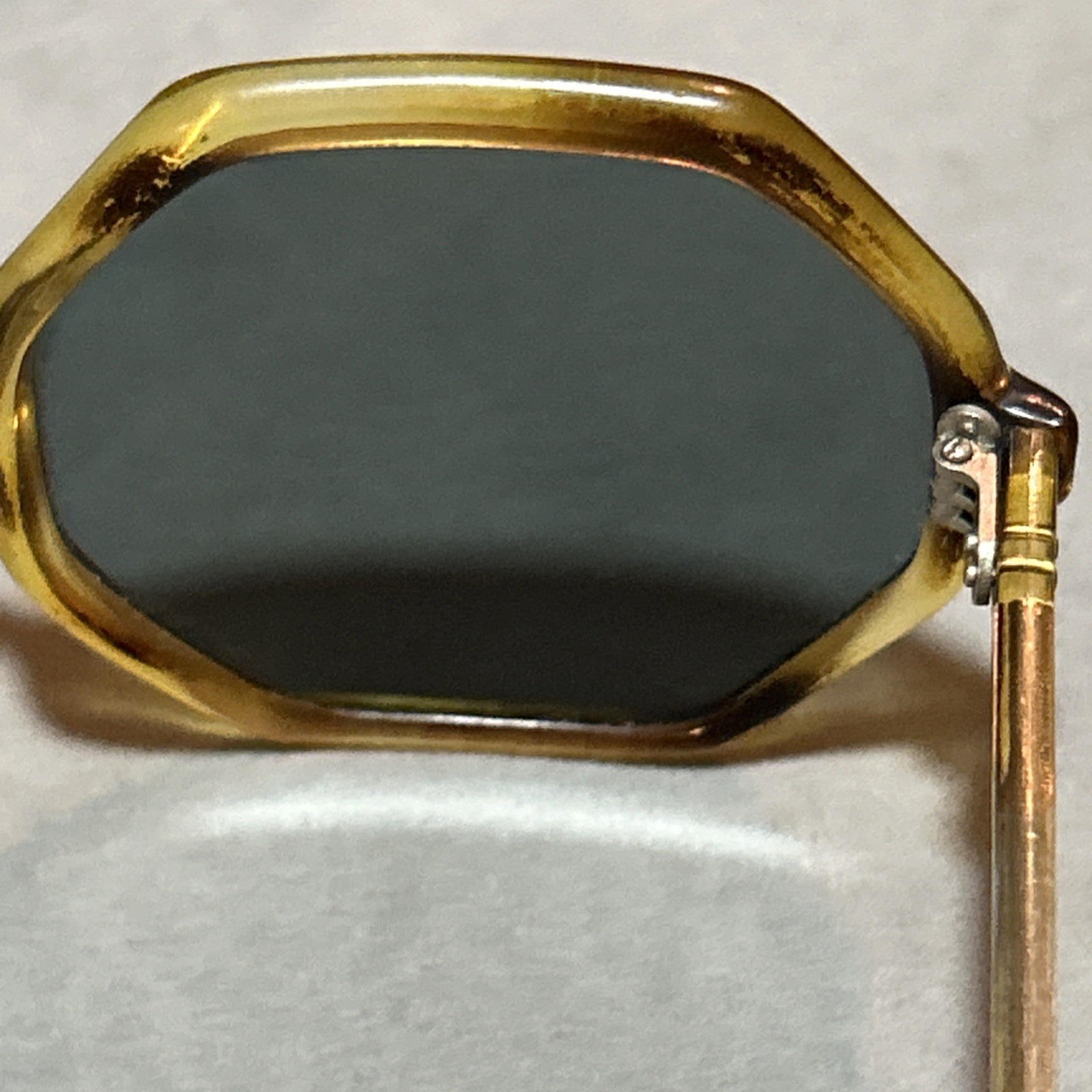 Vintage Renauld Octagonal Tortoise Shell Pattern … - image 8