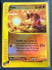 Onix [Reverse Holo] 098/147 Pokemon Aquapolis [LP+] WOTC