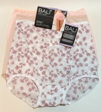 New 3 Pack Bali Skimp Skamp Brief Panties DFA6332/2633 Floral Print/Asst. 6/M