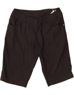 Adidas Damen Climalite Bermuda Shorts US 4 Small W27 schwarz Polyester XJ15