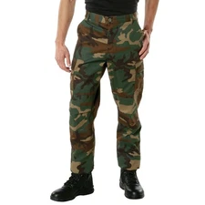 Rothco Ultra Force BDU Camouflage Cargo Pants Men's Sz 31 Military Woodland