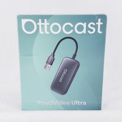 Ottocast Play2Video Ultra USB Carplay Adapter Media Device - CA515 (PB1030912)