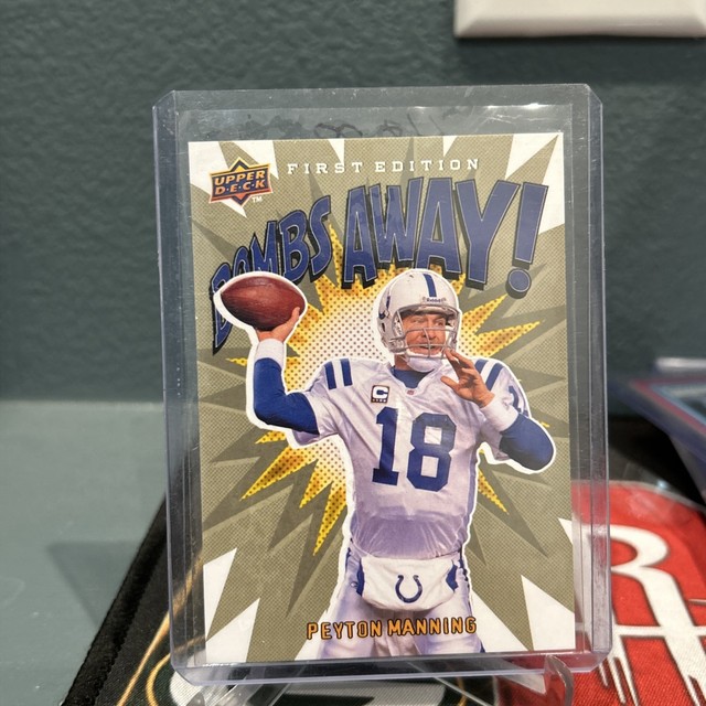 2009 Upper Deck First Edition - Bombs Away! Peyton Manning #BA-12