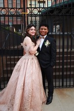 Tan/Beige Prom Dress