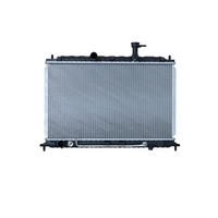 KüHler MotorküHlung KüHlrippen GelöTet 611 - 368 Mm Alu NRF FüR U.A. KIA RIO