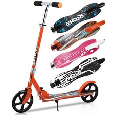 Kinderroller faltbar Cityroller Scooter aluminium Funscooter Tragegurt 205mm