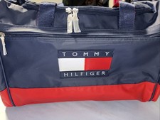 Tommy Hilfiger Vintage 90s 2K Duffel Bag Sports Workout Gym Travel Carry-On