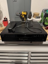 Sony CDP-C265 5 CD Compact Disc Changer Player Tested Not Working With Remote