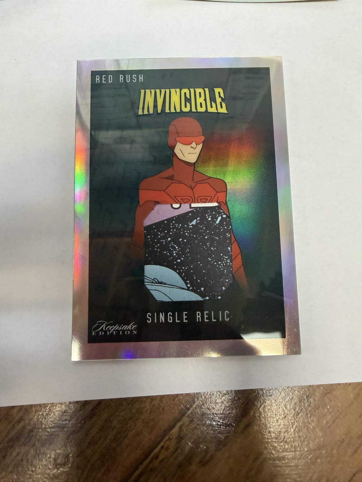 2025 Keepsake Invincible Season 1 #469 Red Rush Silver