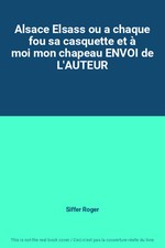 Elsass Elsass oder jedem Verrückten seine Mütze und mir meinen Hut VERSAND von L'