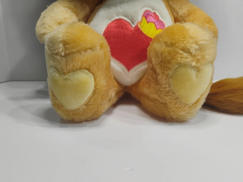 VTG Care Bear Cousin 80's Brave Heart Lion Kenner Plush 1984 Stuffed Animal - Image 4 of 4