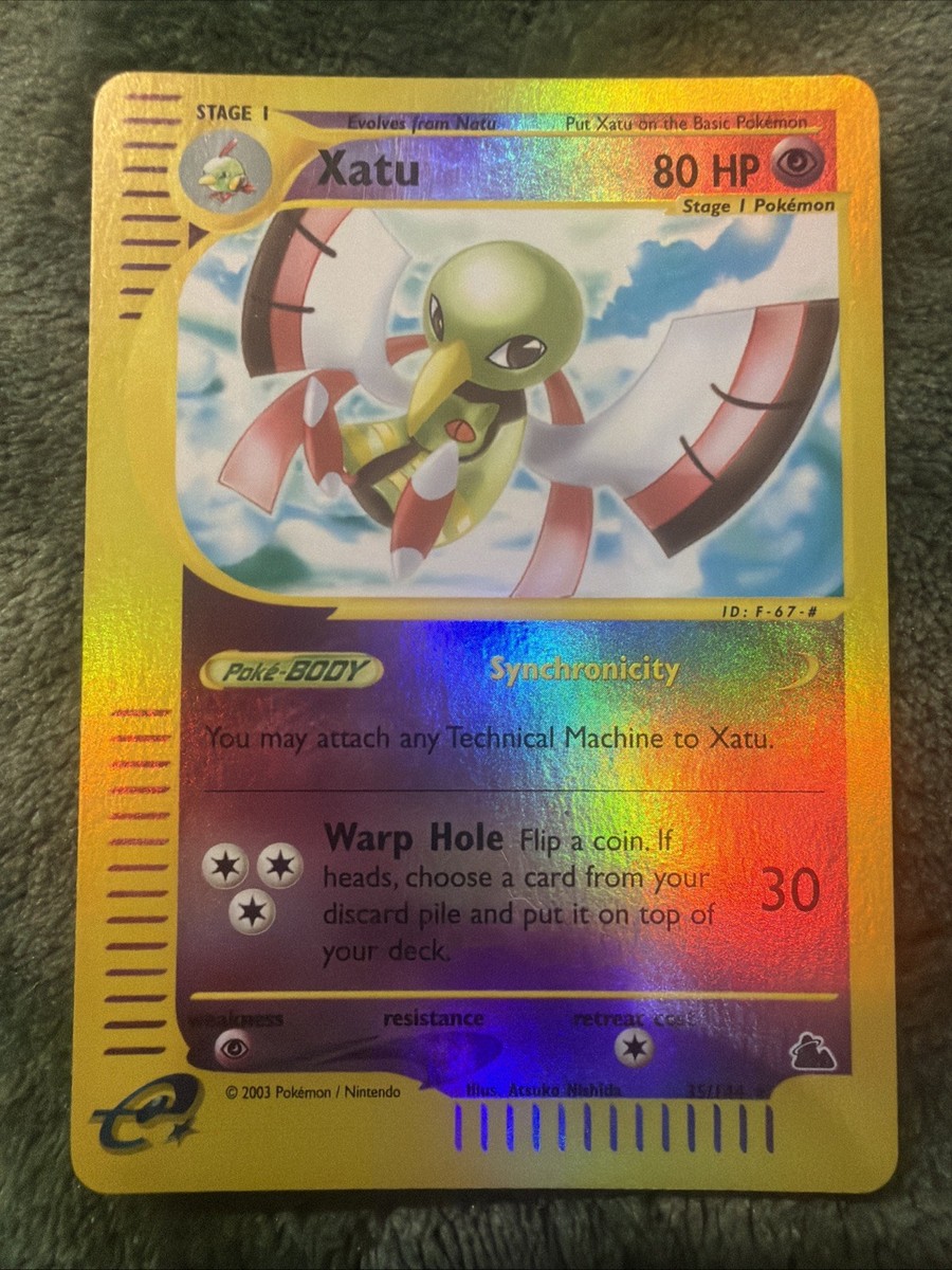 Xatu 35/144 Skyridge Reverse Holo Rare NM Vintage Pokemon TCG | eBay