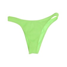 Hollister Swim, Bikiniunterteil, Größe: S, Grün, Einfarbig, Rippenstrick #FEw