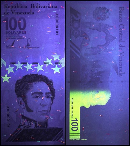 Venezuela 100 Bolivar Digitales, 2021, P-119, UNC 100 Million Soberano X 25 PCS - Picture 3 of 4