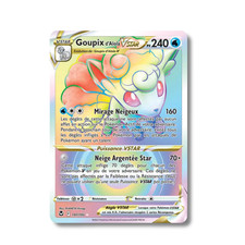 Carte Pokémon Française - Goupix d'Alola VSTAR 197/195 - EB12 Tempête Argentée