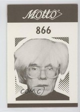 1987 Motto Game Cards Andy Warhol #866 0w6