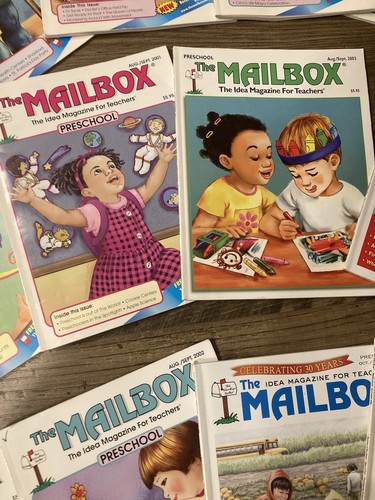 Lot Of 20 Mailbox Teachers Books For Preschool Kindergarten Magazines Books - Picture 8 of 19