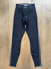 ALO Yoga Black Suit Up Airlift High Waist 28" Leggings Women's Size Medium EUC