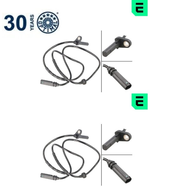 2X Sensor FüR Raddrehzahl Optimal 06-S769 2 Sensor Raddrehzahl FüR BMW-image