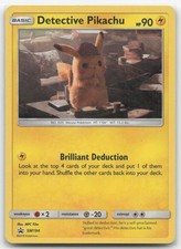 how rare is the detective pikachu card SM170 | Black Star Promo | Holo Attack 2 Lickitung Detective Pikachu Card