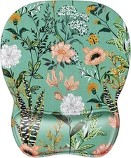 MROCO Ergonomic Mouse Pad with Gel Wrist Rest, Comfortable Mousepad with Smooth 