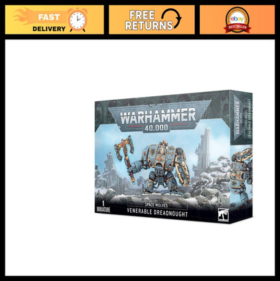 Space Wolves Venerable Dreadnought, Bjorn The Fell-Handed & Murderfang Marines 5