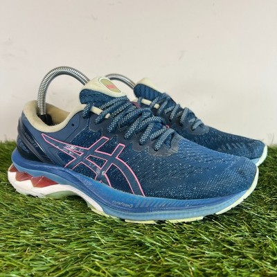 Asics Turnschuhe Größe 5,5 Damen blau GEL-Kayano 2 Low Top Walking Laufschuhe