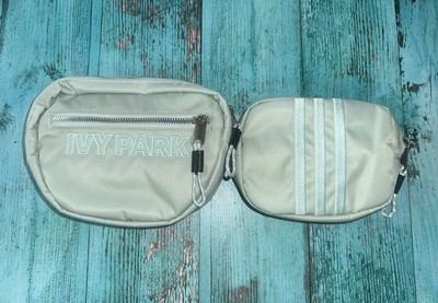 NWOT Adidas x Ivy Park Belt/Fanny Pack Bag(s) W/ Strap Incl. Light Blue