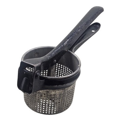 O'Brien Good Potato Ricer Pat 1924 Chicago Antique Cast Iron Kitchen Tool