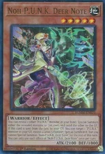 Noh-P.U.N.K. Deer Note - BLMM-EN076 - Ultra Rare - 1st Edition Near Mint Yugioh!
