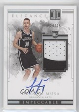 2018-19 Impeccable Elegance Rookie Jersey Holo Silver 24/25 Dzanan Musa Auto 8vc