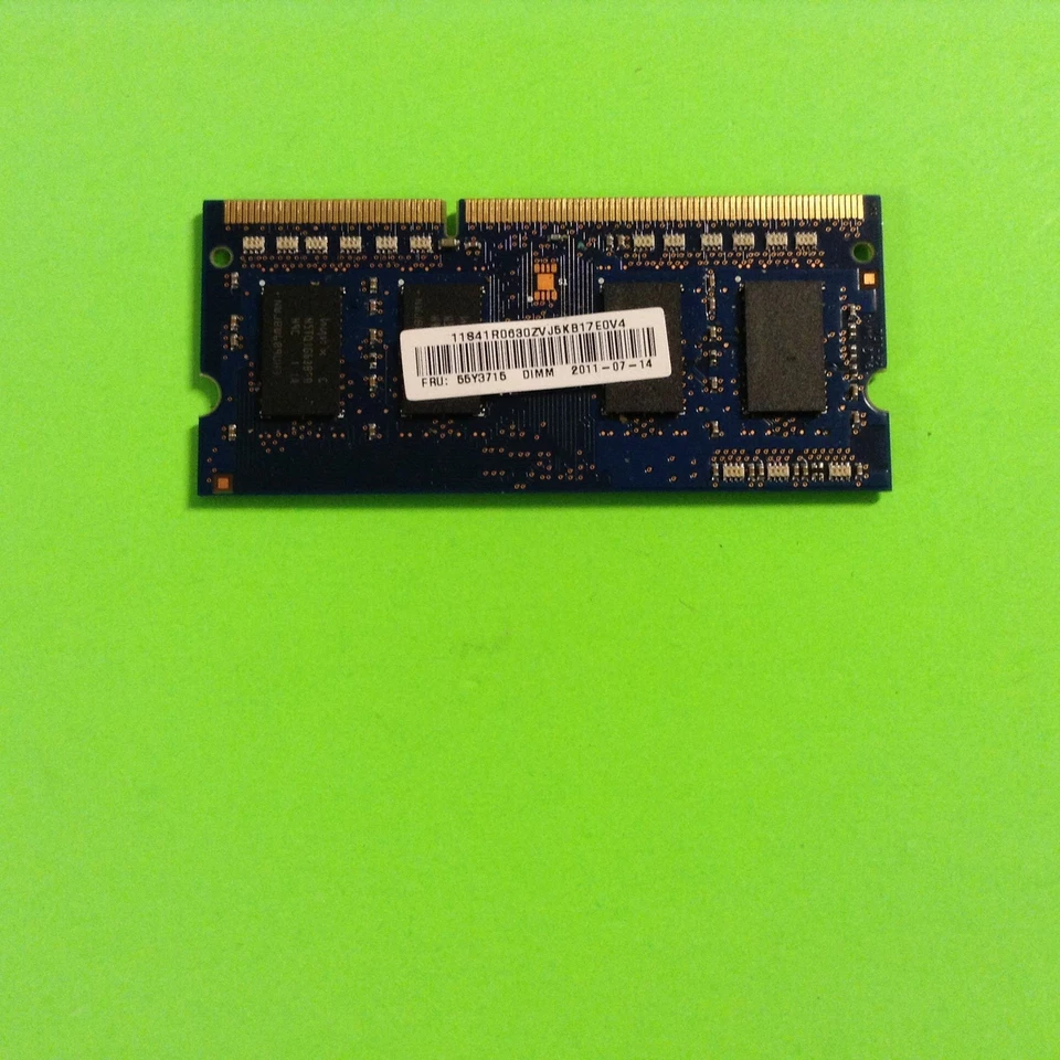 Hynix HMT112S6BFR6C-H9 1GB DDR3-1333 (PC3-10600) PC3-10600S Random Access Memor - Image 2 of 2