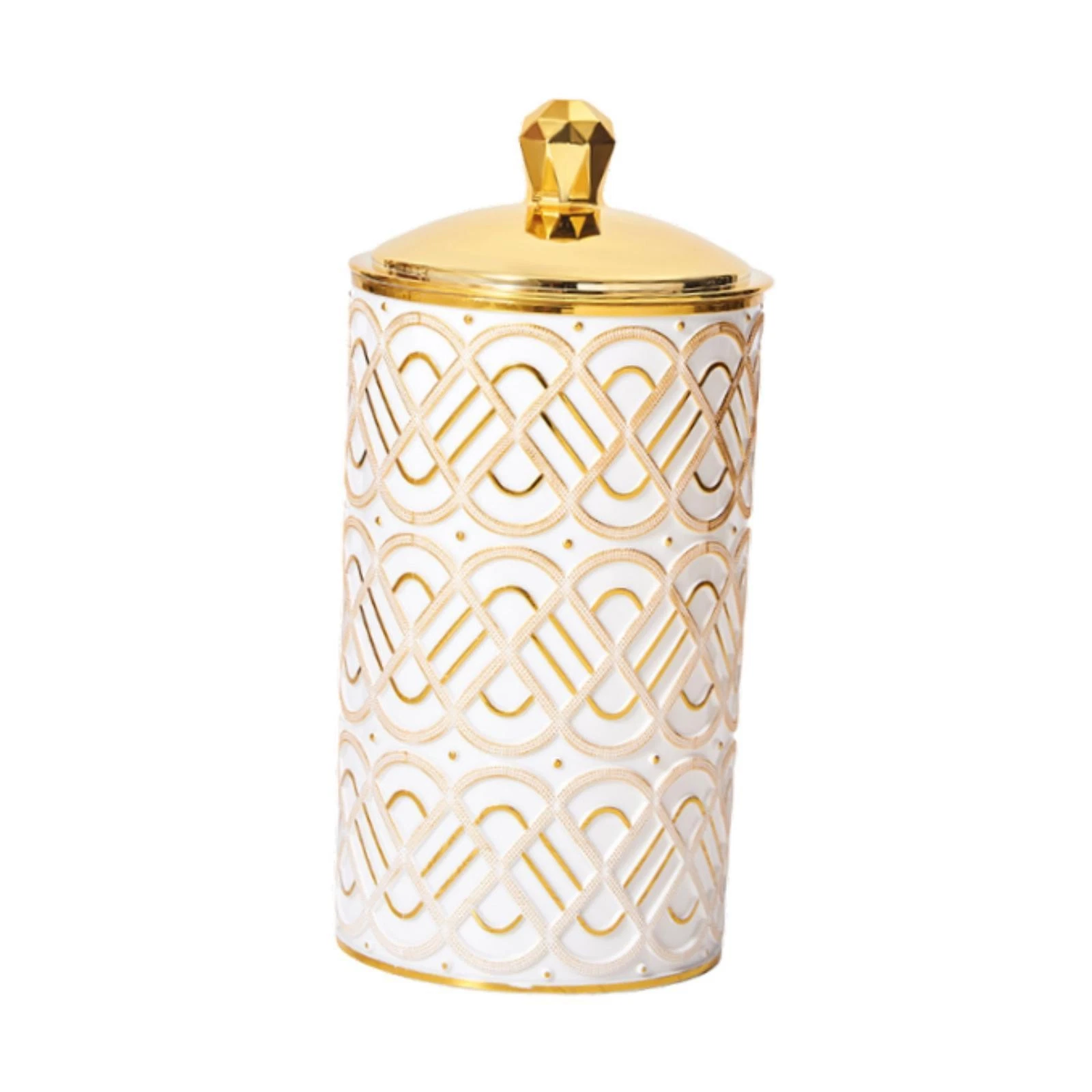 Food Storage Jar Tea Canister Round Luxury Decorative Sealed Storage Canister
Opens in a new window