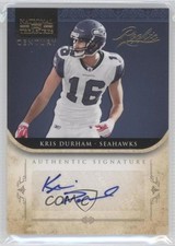 2011 Playoff National Treasures Rookie 32/49 Kris Durham #257 Auto 0q5