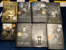 Miss Peregrine's Home For Peculiar Children Book Lot 1-6 Complete HC PB Riggs +